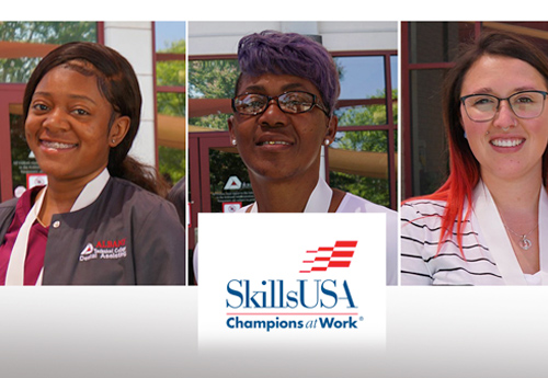 Photo for Three ATC students rank nationally with one winning Bronze in the 2021 SkillsUSA National Competition