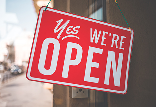 Photo for Open for Business 
