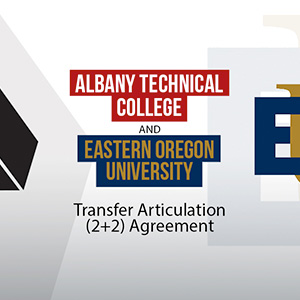 Photo for Albany Technical College and Eastern Oregon University sign a Transfer Articulation (2+2) Agreement