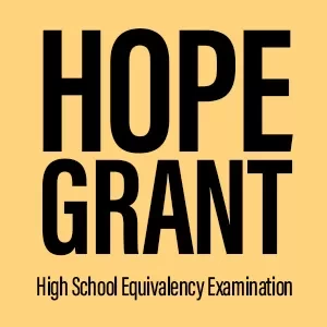 Photo for HOPE High School Equivalency Examination Grant