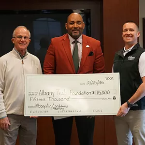 Photo for Albany Air Conditioning and Heating Company Gift for New VECTR Center