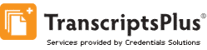 TranscriptsPlus - Services provided by Credential Solutions