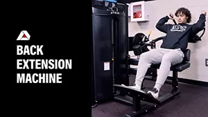Back Extension Machine Tutorial.