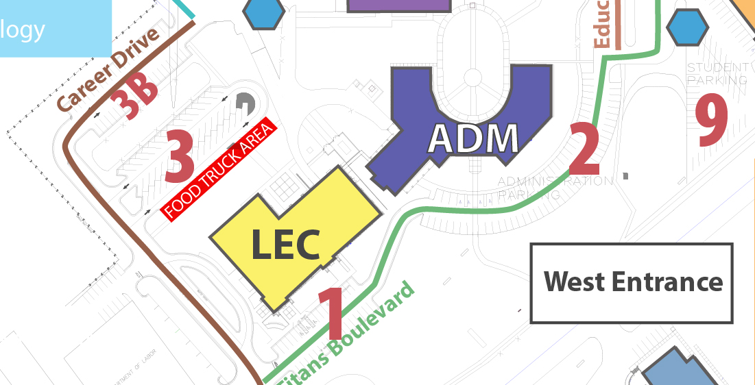 Parking map