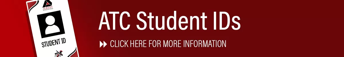 ATC Student ID's. Click here for more information.